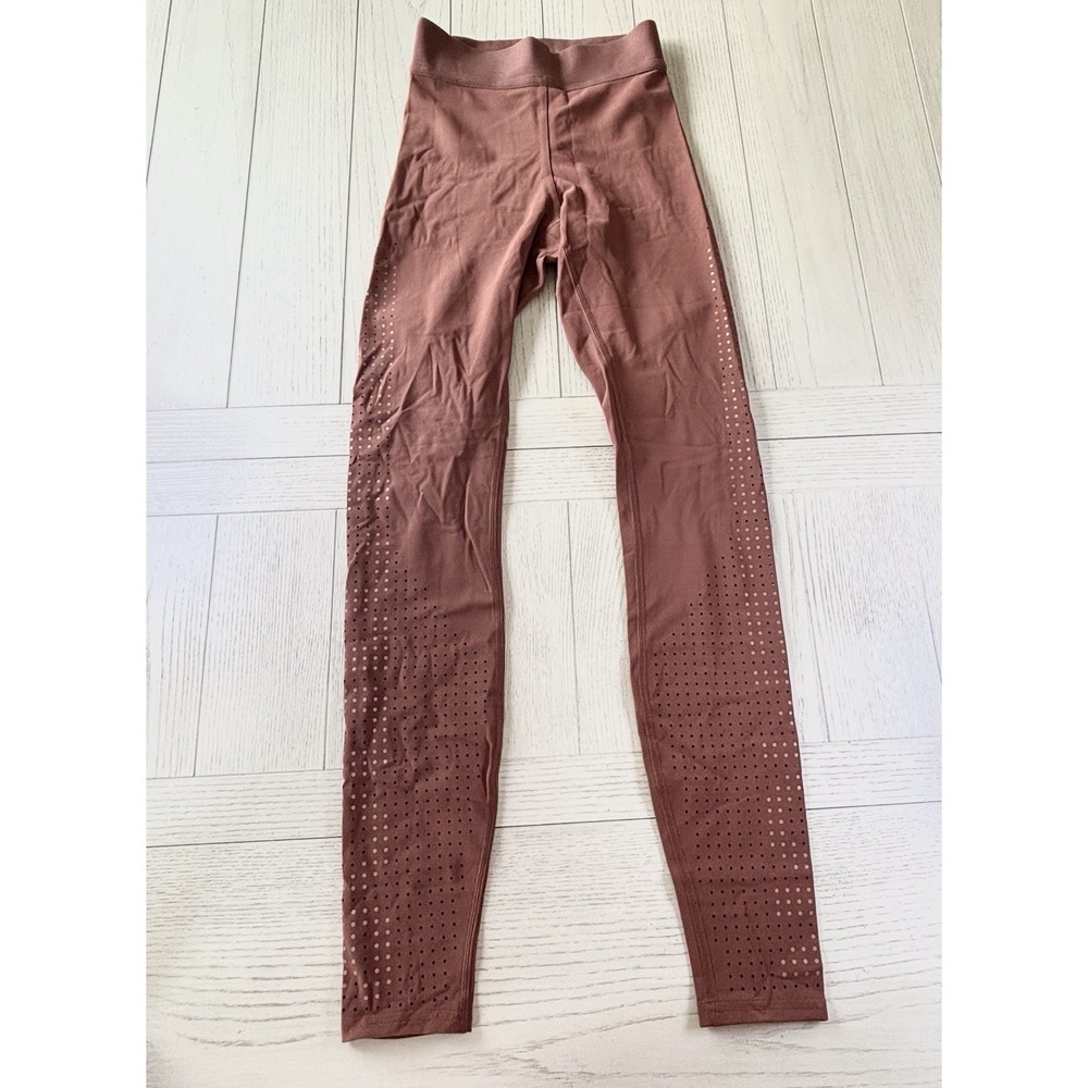 Lululemon x SoulCycle Ride & Reflect Tight Leggings Size 2 NWOT Dusty Rose - Picture 4 of 11
